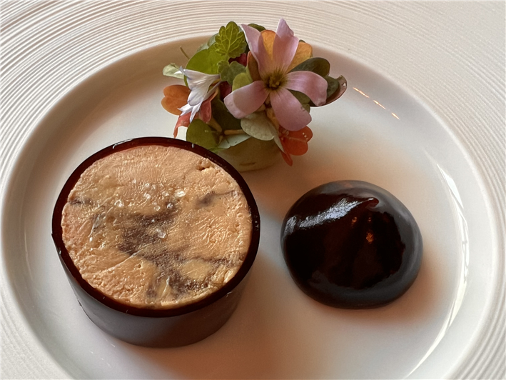 duck liver ballotine